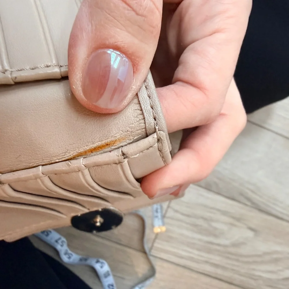 Authentic Coach beige wallet